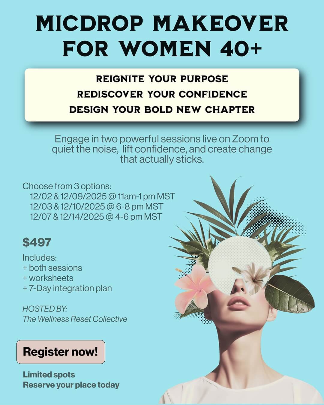 Micdrop Makeover for Women 40+